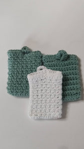 Knitted Soap Bag
