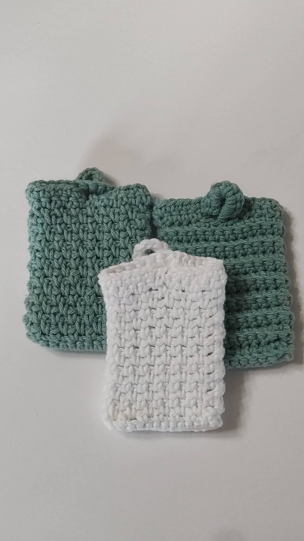 Knitted Soap Bag