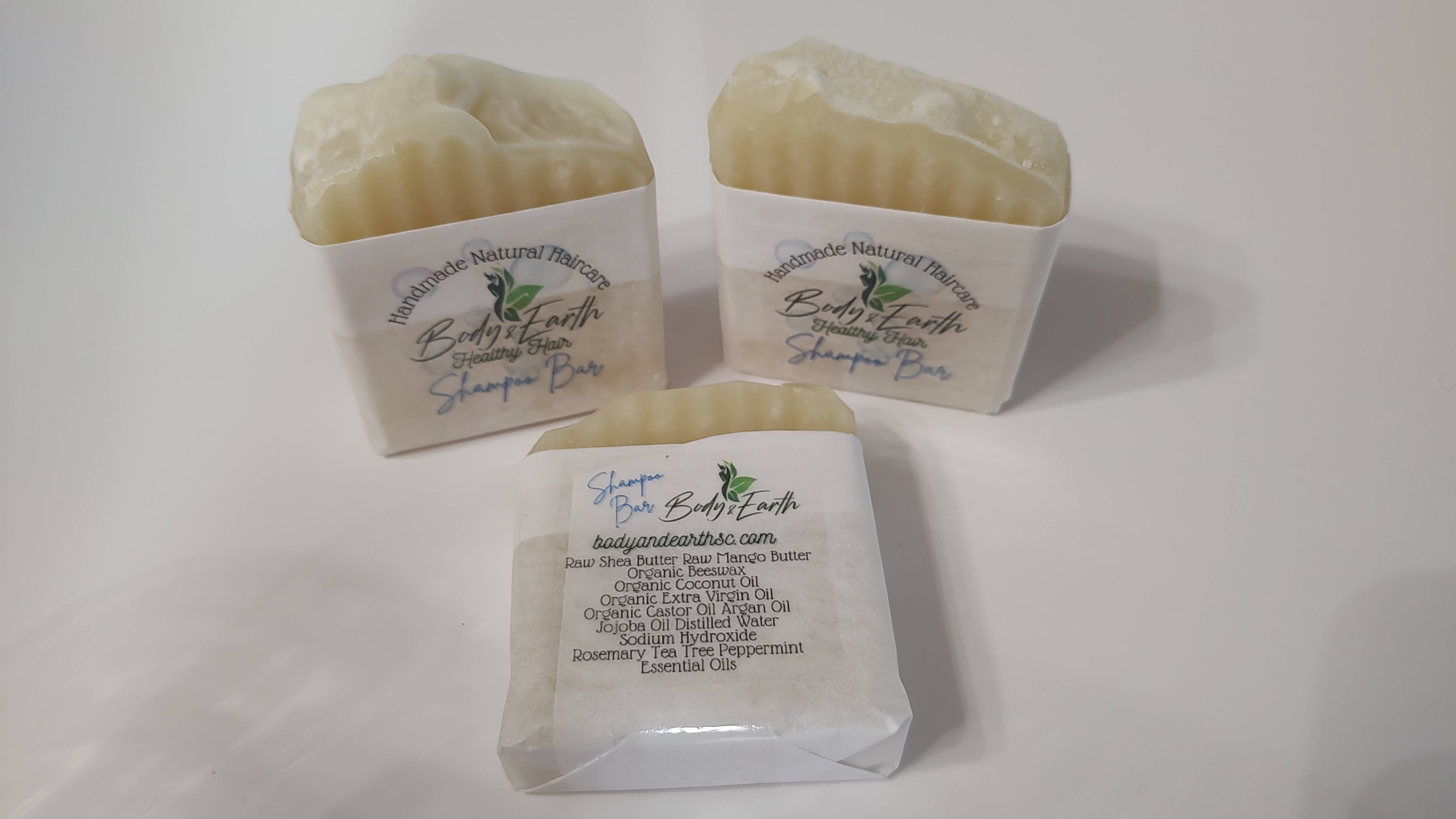 Peppermint Tea Tree Natural Shampoo & Body Bar, Peppermint Shampoo